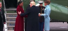 01:35 Barack Obama departs White House after Trump