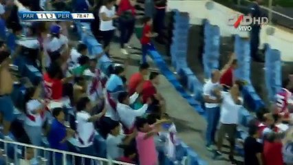 Paraguay vs Perú 1-4 Gol de Christian Cueva Eliminatorias Rusia 2018 10/11/16