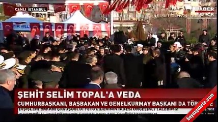 Şehidi Erdoğan ile Binali Yıldırım omuzladı