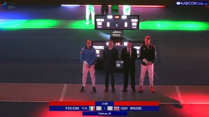 CIP 2017 - T16 FOCONI (ITA) vs KRUSE (GBR)