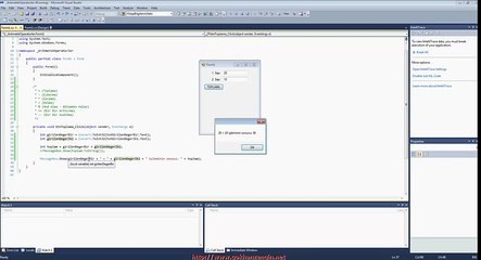 C# 4. Ders - Aritmetik Operatörler - Part 2