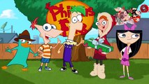Phineas And Ferb new Finger Family | Nursery Rhyme for Children | 4K Video