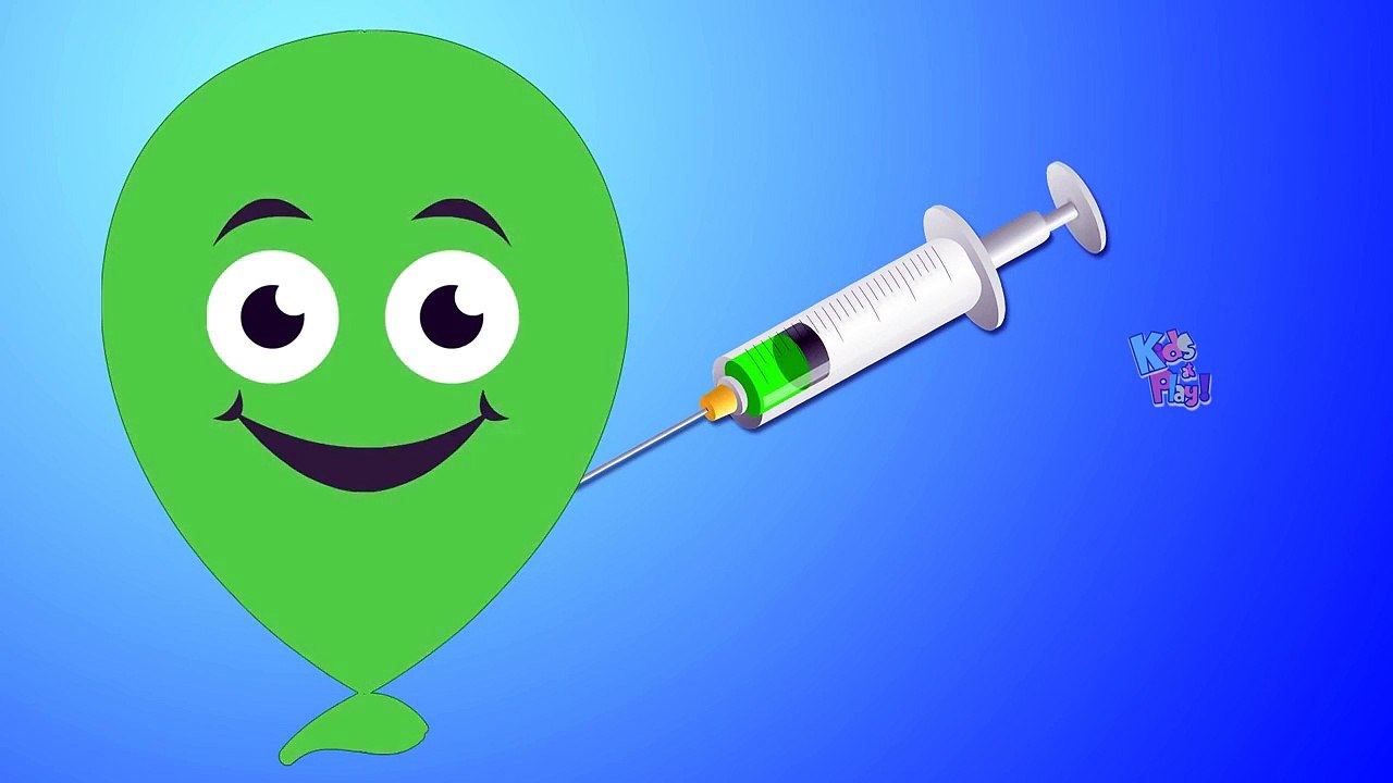 Funny Learn Colors Injection Syringe - Water Balloons Learning Colors for Kids Toddlers #Funny