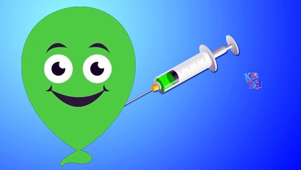 Funny Learn Colors Injection Syringe - Water Balloons Learning Colors for Kids Toddlers #Funny