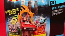 Disney CARS Lightning McQueen amp MATER Color Changers Car Toys Hot Wheels Stunt N Dunk Track