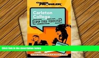 Audiobook  Carleton College: Off the Record (College Prowler) (College Prowler: Carleton College