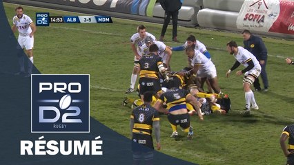 PRO D2 - Résumé Albi-Mont de Marsan: 25-30 - J18 - Saison 2016/2017