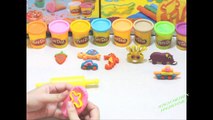 Create 3D images with Play Doh clay - 3D Planes with Play Doh clay - Finger Family