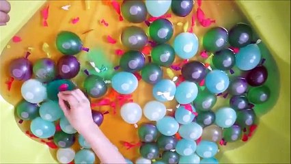 1 Hours Wet Balloons Learn Colours Compilation Finger Family and More Nursery Rhymes Kid Song