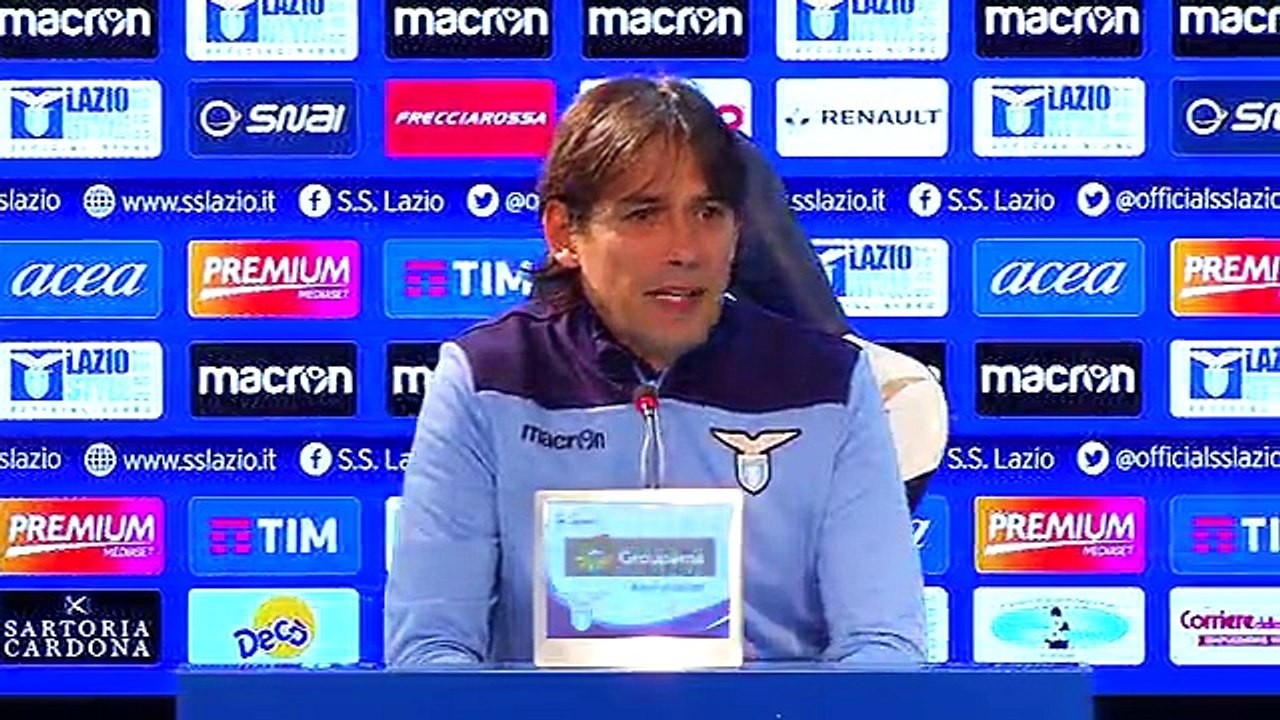 Conf Inzaghi 21 gennaio 2017