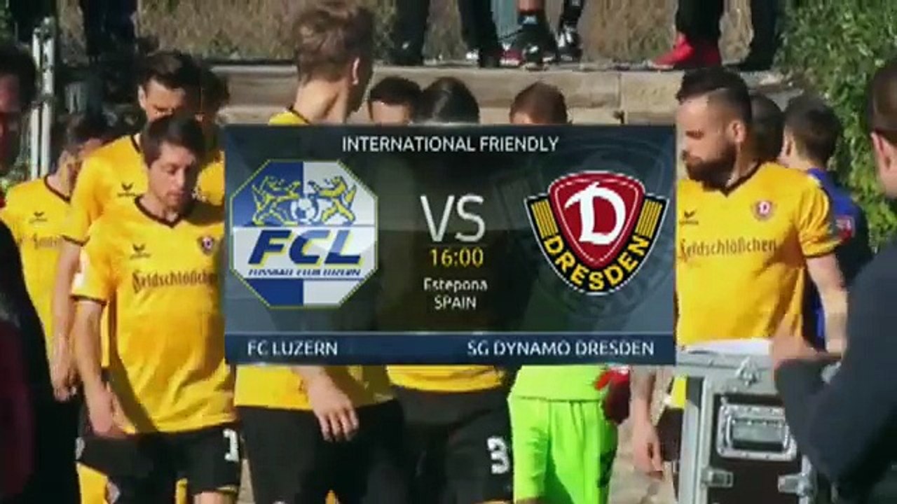FC Luzern 1:1 SG Dynamo Dresden