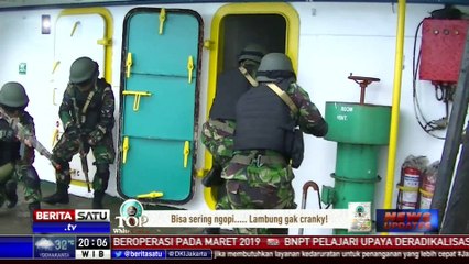 Lantamal II Padang Gelar Latihan Pembajakan di Laut