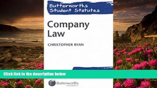 READ book Company Law (Butterworths Student Statutes) Christopher L. Ryan Full Book