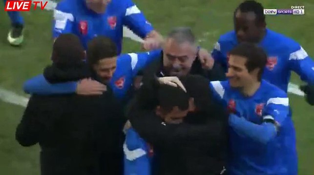 BUT: 0-3 Téji Savanier - RC Lens 0-3 Nîmes Olympique 21.01.2017 UHD