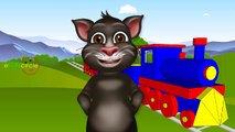 Wheels on the train | Wheels on the bus | Tom Cat Children Songs and Nursery Rhymes