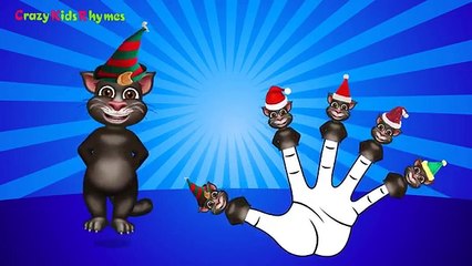 Finger Family Talking Tom Finger Family Nursery Rhyme Kids Animation Rhymes Songs Cat Song