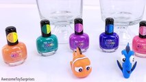 Finding Dory DIY Mood Color Changing Nail Polish Marlin and Dory Learn Colors