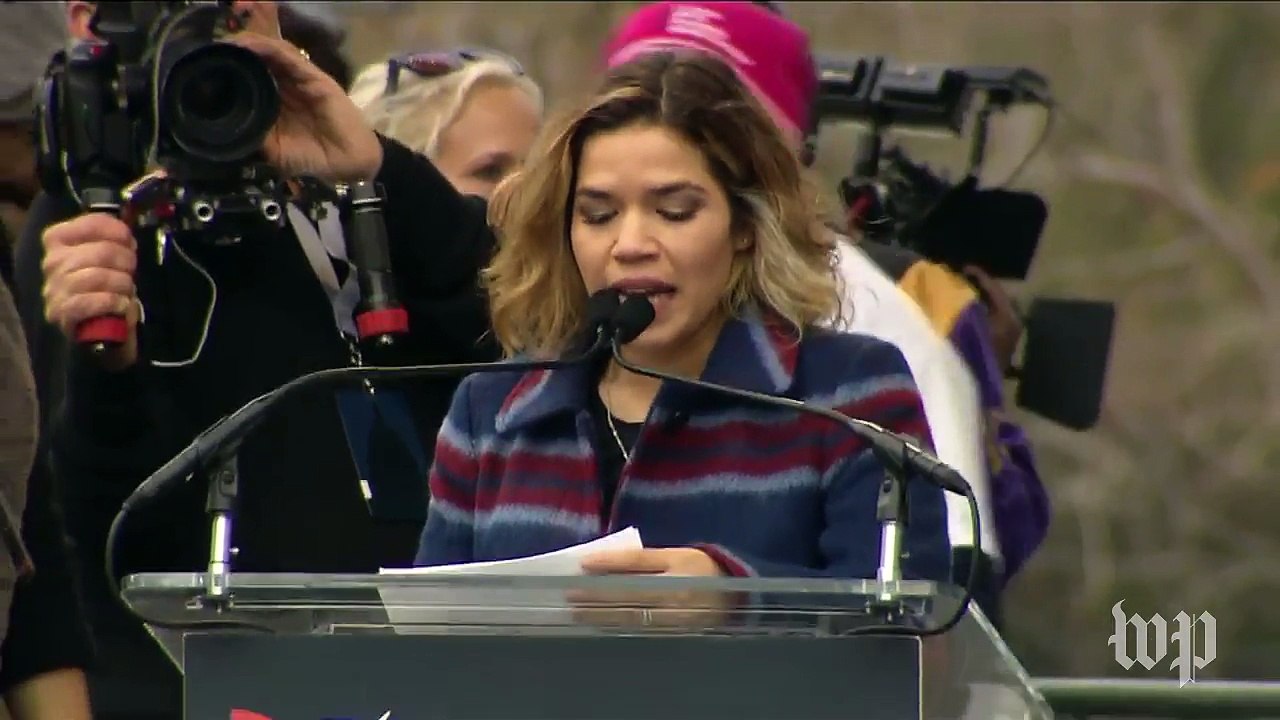 America Ferrera: Trump ‘is not America … we are America’