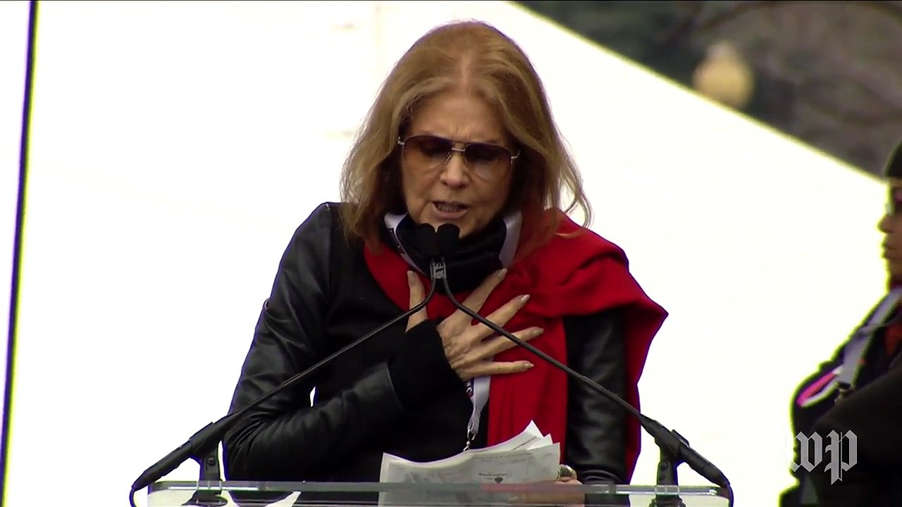 Gloria Steinem to President Trump: ‘Do not try to divide us’