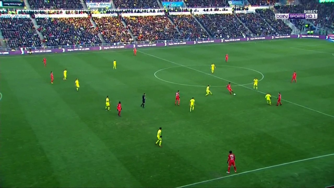 Edinson Cavani  Goal HD - Nantes	0-1	Paris SG 21.01.2017