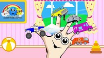 TRUCKS Finger Family | Surprise Eggs Finger Family with Police Monster Truck & more! Nursery Rhyme