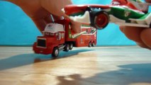 new Pixar CARS Truck Hauler Mack Francesco Truck No. 1 and Racer Francesco Bernoulli F1 Formula