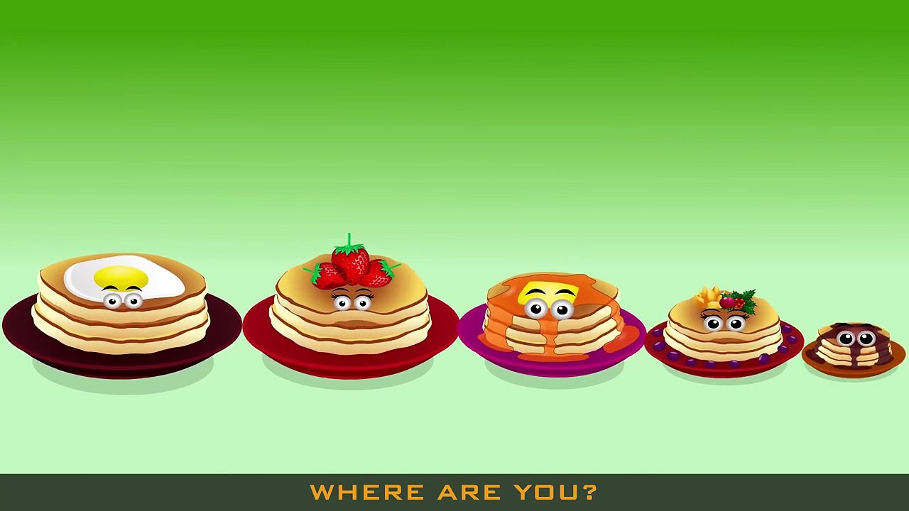 The Finger Family Pancake Family Nursery Rhyme _ Pancake Finger Family Songs-4JZupvhcItA