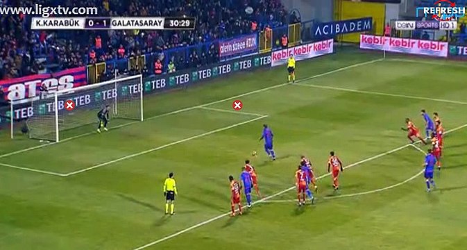 Evgen Seleznev Penalty GOAL HD - Kardemir Karabuk	1-1	Galatasaray 21.01.2017