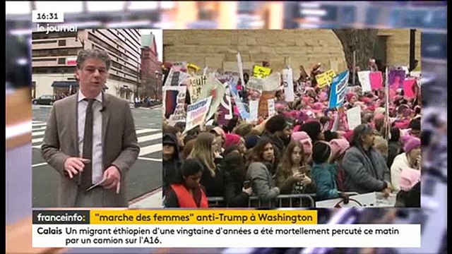 Des milliers de personnes mobilisées pour protester contre Donald Trump
