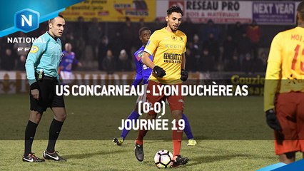 J19 : US Concarneau - Lyon Duchère AS (0-0), le résumé