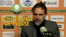 Conférence de presse Stade Lavallois - ESTAC Troyes (1-0) : Marco SIMONE (LAVAL) - Jean-Louis GARCIA (ESTAC) - 2016/2017