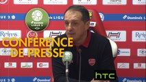 Conférence de presse Stade de Reims - Valenciennes FC (0-0) : Michel DER ZAKARIAN (REIMS) - Faruk HADZIBEGIC (VAFC) - 2016/2017