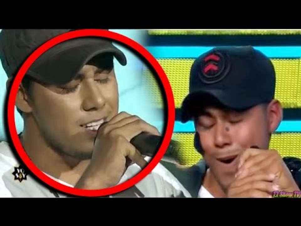 SE  BURLARON DE EL, PERO CUANDO CANTÓ MIRA AL JURADO COMO REACCIONO - Yo soy Enrique Iglesias IMITADOR