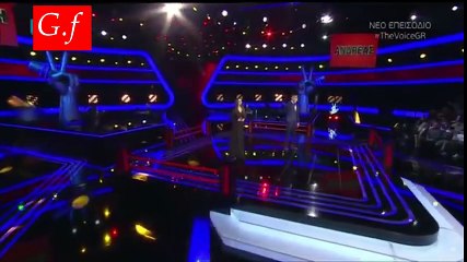 The Voice Of Greece --  Βασιλική Κυδωνάκη & Ανδρέας Στεργιόπουλος