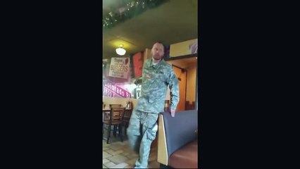 Fake Soldier Gets Called Out By Army Veteran