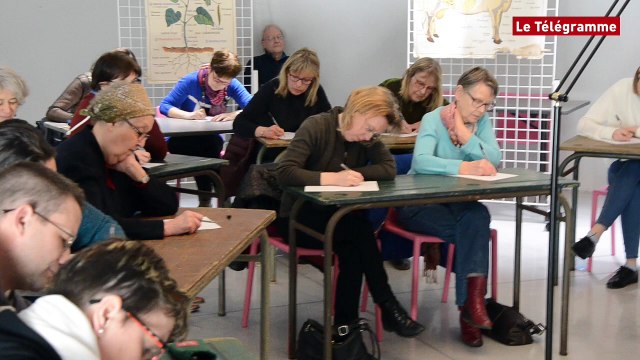 Pontivy. Drôle d'ambiance pour une folle dictée