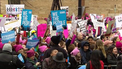 Etats-Unis: "Marche des femmes" à Washington