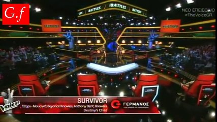 The Voice Of Greece -- Δέσποινα Τάτα & Χριστίνα Ζιώγα