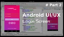 Android Login Interface Part 2 - Android UI