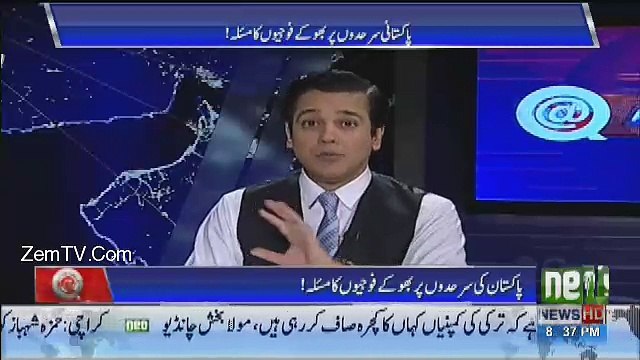 Ahmed Qureshi Plays Clips Of Indian Army Officers Who Are Bashing Thier Army