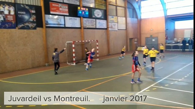 Défaite des moins de 14 filles cet après-midi contre Montreuil