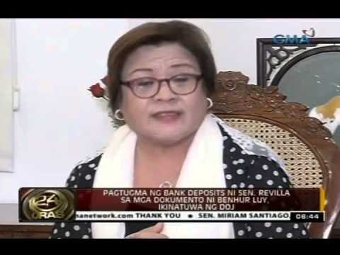 24Oras: Pagtugma ng bank deposits ni Sen. Revilla sa mga dokumento ni Benhur Luy, ikinatuwa ng DOJ