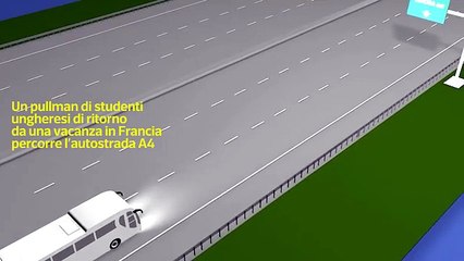 Verona, ecco come si è schiantato il bus degli studenti ungh