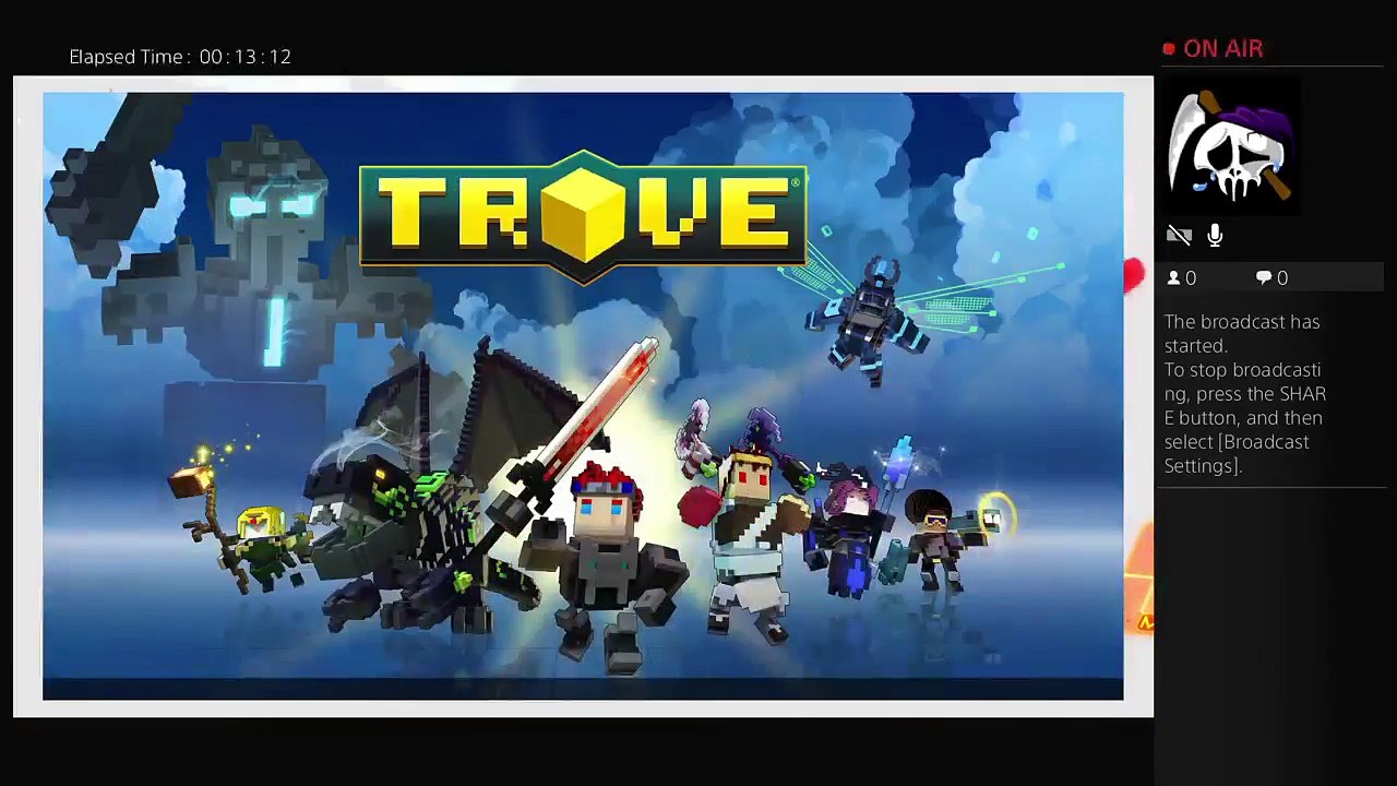 Captain TROVE's Live PS4 Broadcast (8)