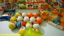 19 Surprise Eggs Big Packet #01 | Disney Kinder Surprise, Fake Lego, Angry Birds Egg Surprise Toys