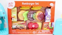 Hamburger Set Play Dough Burger Deli Set Play Doh Hamburger Toy Food Toy Videos