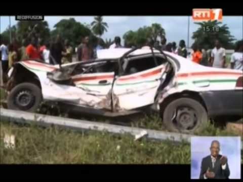 Sécurité routière: un accident de la circulation survenu à Yamoussoukro, un mort