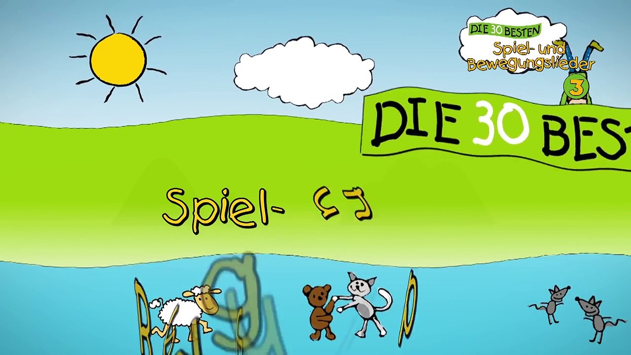 Alle meine Fingerlein wollen heute Tiere sein - Die besten Spiel-und Bewegungslieder _ Kinderlieder-bYVxxVpNEVY