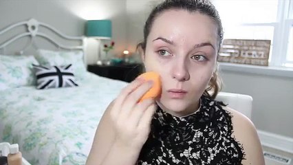 Dad does voiceover on his daughter's makeup tutorial