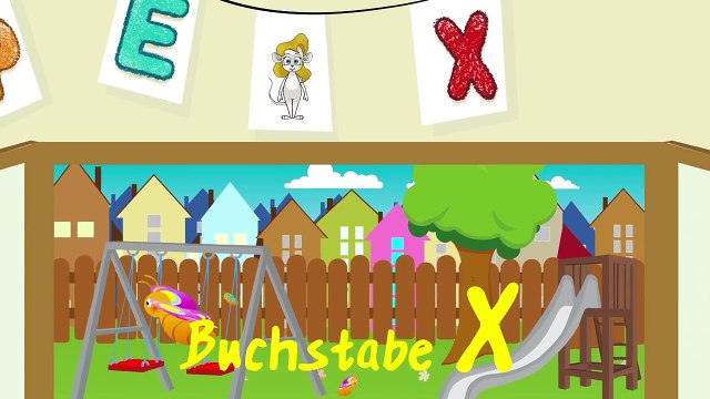 Das deutsche X-Lied - Kinderlieder zum Mitsingen - Lerne das deutsche ABC mit Mia Maus-BXCgcmFnOaQ